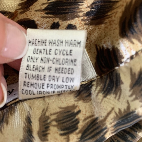 Ivy & Annabelle Satin Animal Print Sleepshirt - Picture 9 of 10